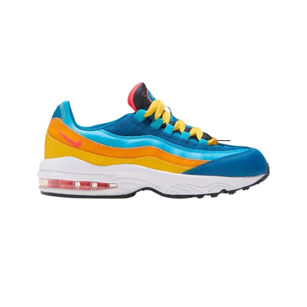 Nike | Air max 95’ Flash Crimson Lagoon Multi-color Rare!